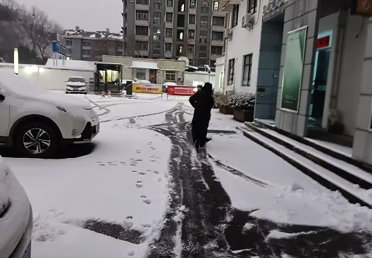 晨光未啟，除雪先行 —— 守護(hù)園區(qū)煙火與通行